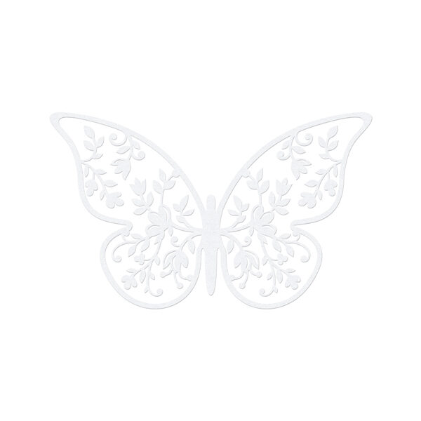 Dekoracje papierowe Motyl, 6,5 x 4cm (1 op. / 10 szt.)