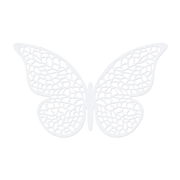 Dekoracje papierowe Motyl, 8 x 5cm (1 op. / 10 szt.)