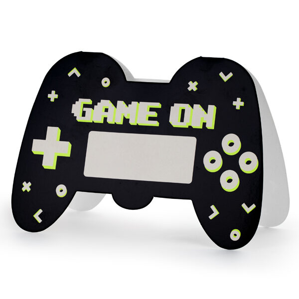 Zaproszenia Gamepad, mix (1 op. / 6 szt.)
